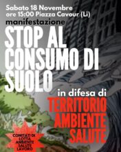 Manifestazione “Stop al consumo di suolo”