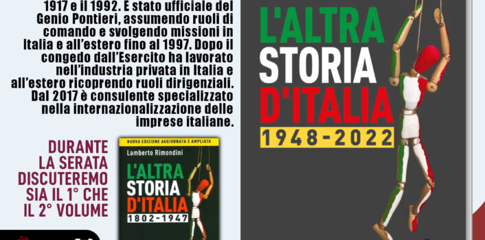 Presentazione libro L’Altra Storia d’Italia di e con Lamberto Rimondini