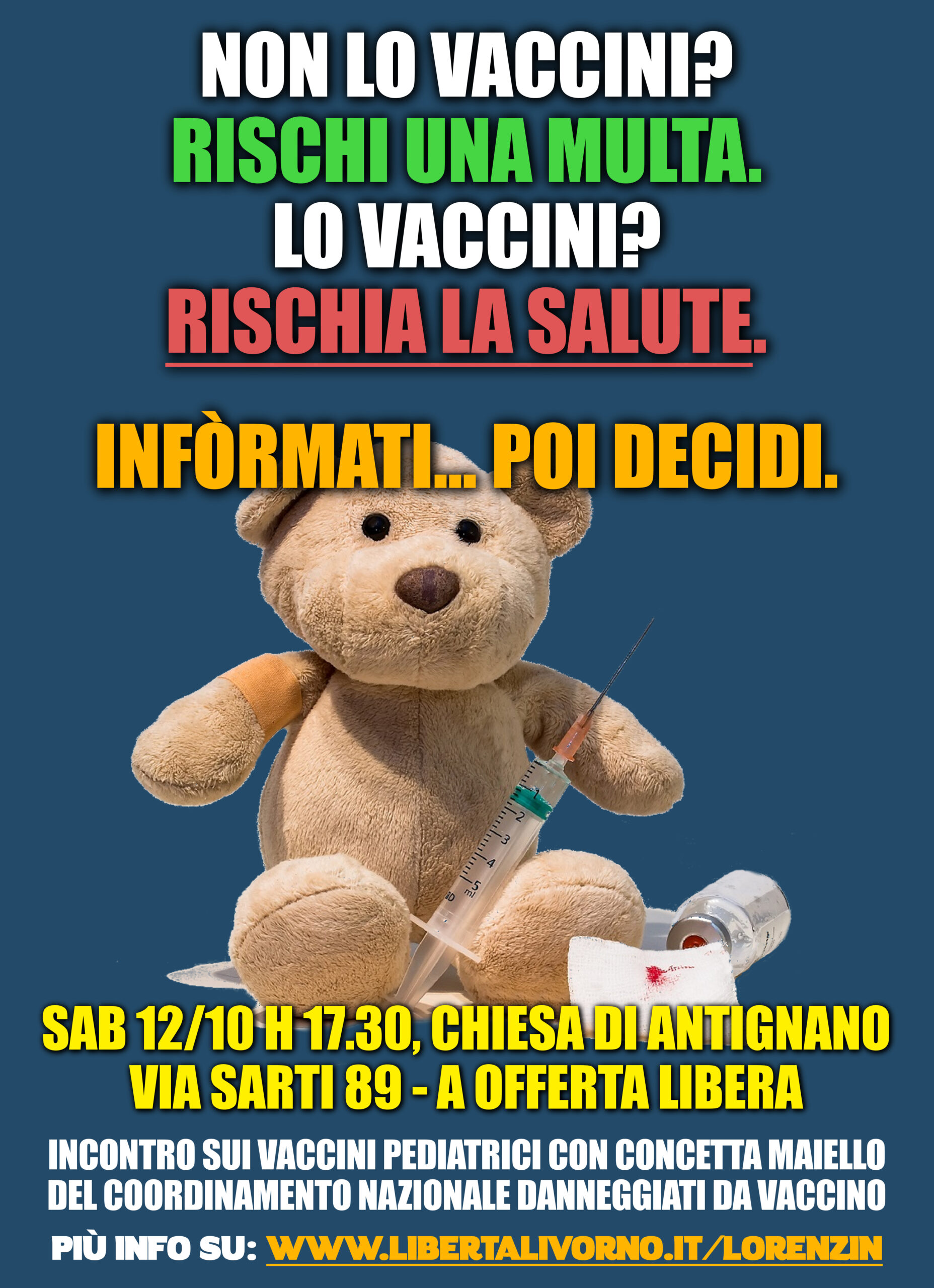 Vaccini Pediatrici e Legge Lorenzin